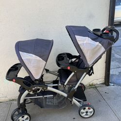 BABY TREND DOUBLE STROLLER 