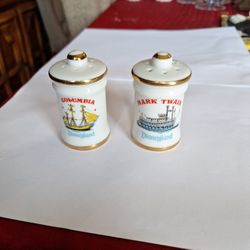 Vintage Disney Land Salt And Pepper Shakers