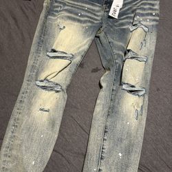 Purple Jeans Size 38 Fit Skinny 