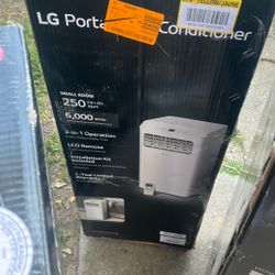 LG 6000 BTU portable air conditioner