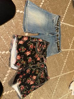 Miss me and true religion size 26 and 27