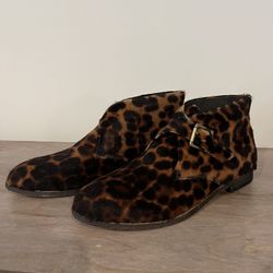 Johnston & Murphy - Chinchilla Fur Booties - Size 8.5 -  NEW- HOT & Sheik
