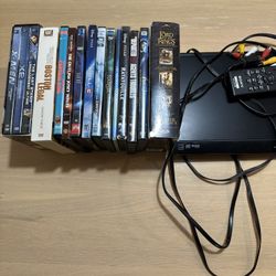 Sony DVD, remote, DVD Movies