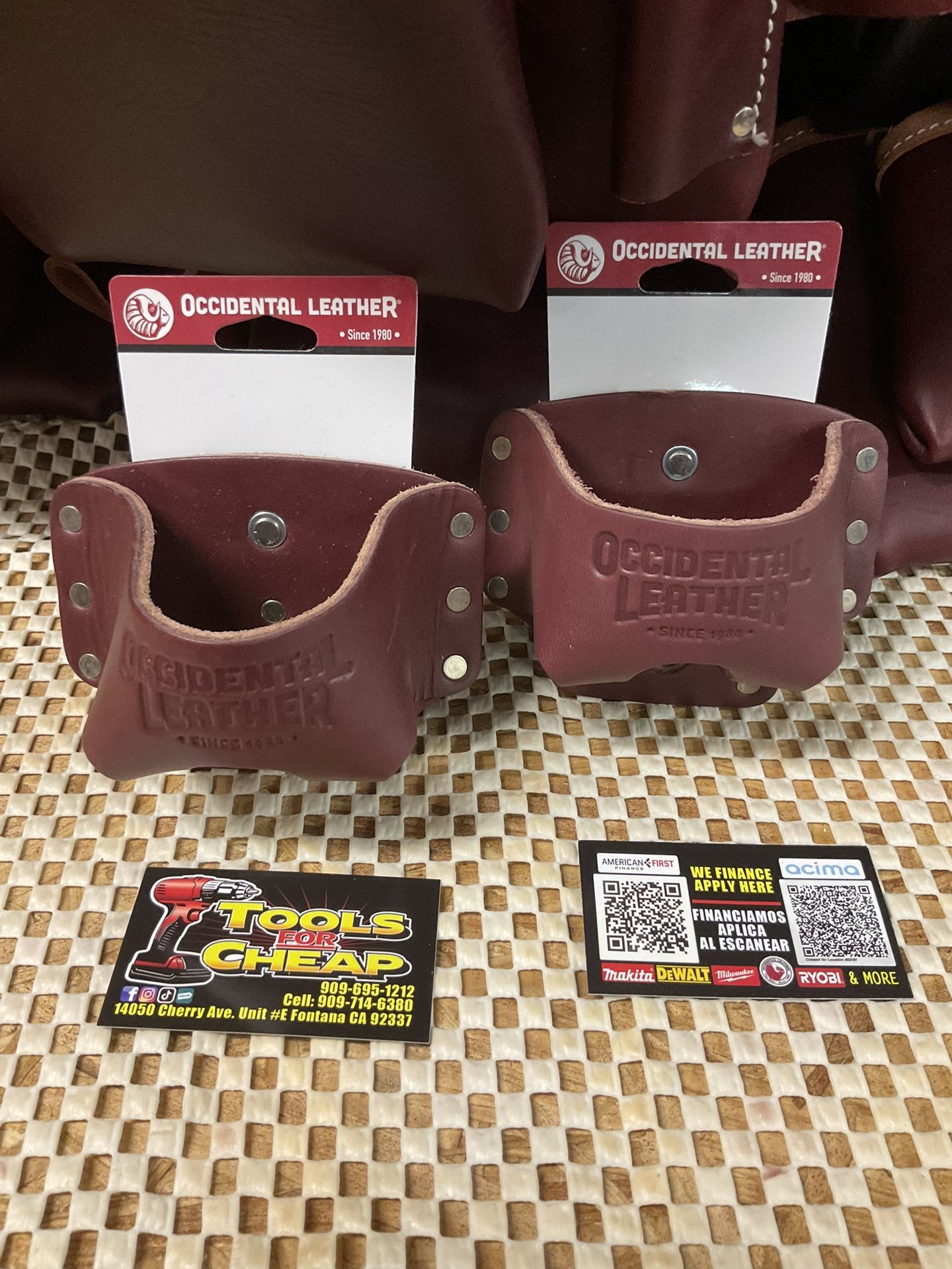 Occidental Leather 5237 Clip- On Extra Large Tape Holster $39 EACH 