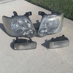 Ford Explorer Headlights And Fog Lights  07-10