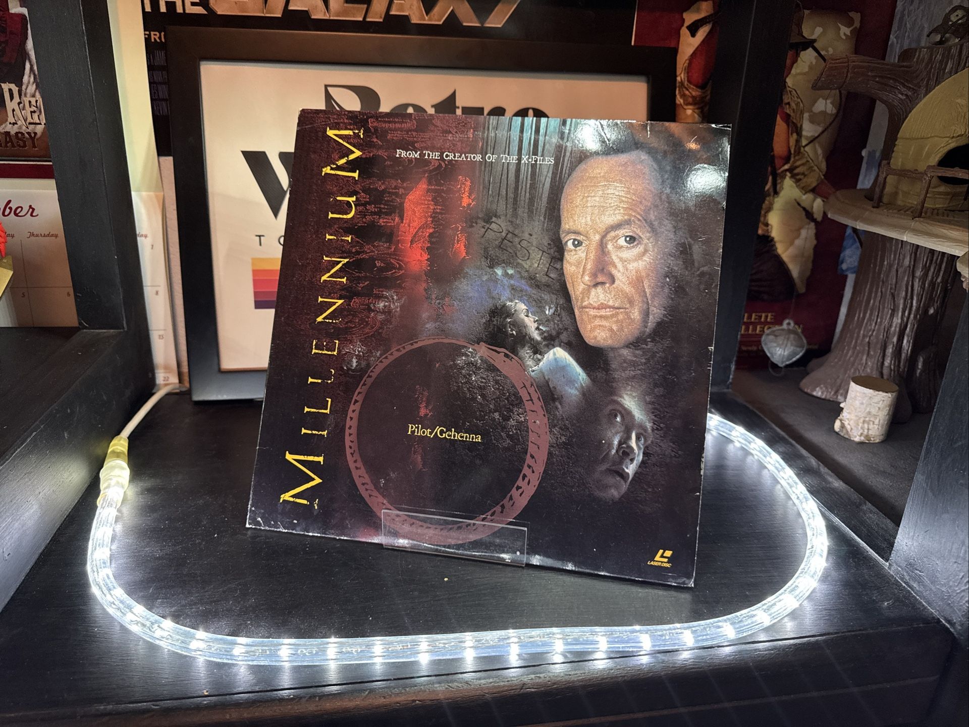 Millennium Pilot / Gehenna Laserdisc 1997 Lance Henriksen Chris Carter VG+