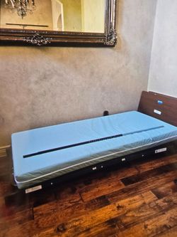 Twin hospital bed