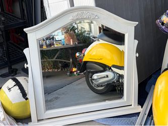 Free Wood Mirror for Dresser Top