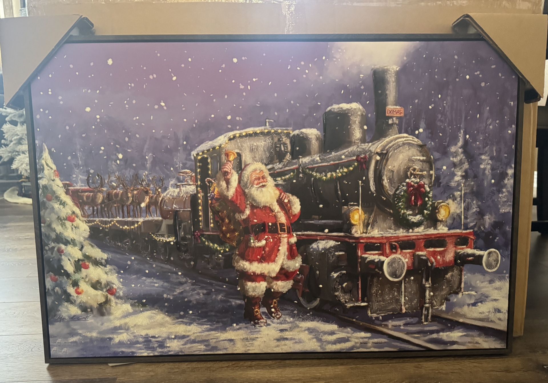 Christmas Picture Painting Art