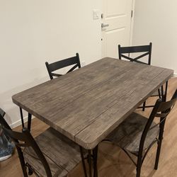 Dining Table And Chairs 