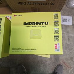 IMPRINTU- PORTABLE TEMPORARY TATTOO PRINTER 