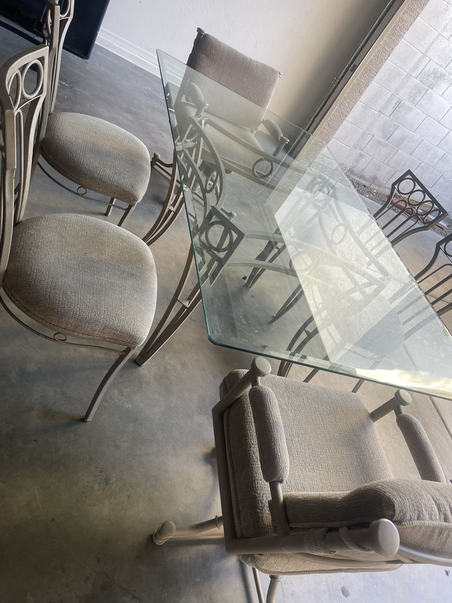 Glass Dining Table