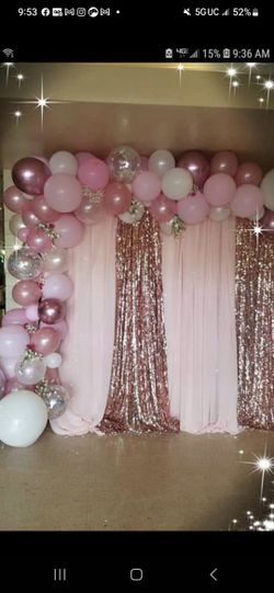 Party Balloon Decorations & Backdrop