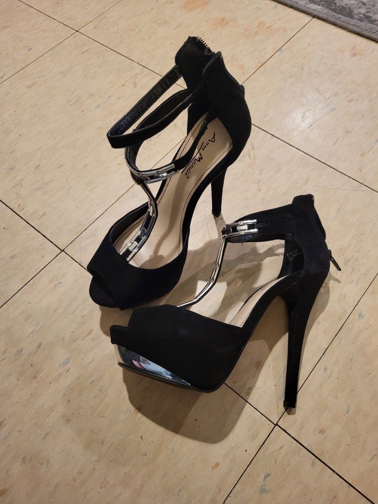 Size 8 ANNE MICHELLE brand  High Heels Never Worn 