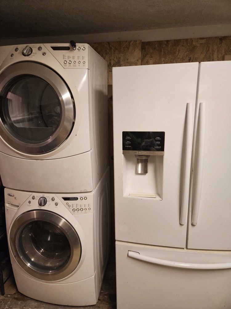Washer, Dryer And Refrigerator 