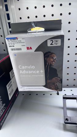 Brand new Toshiba Canvio Advance+ 2TB Portable Hard Drive