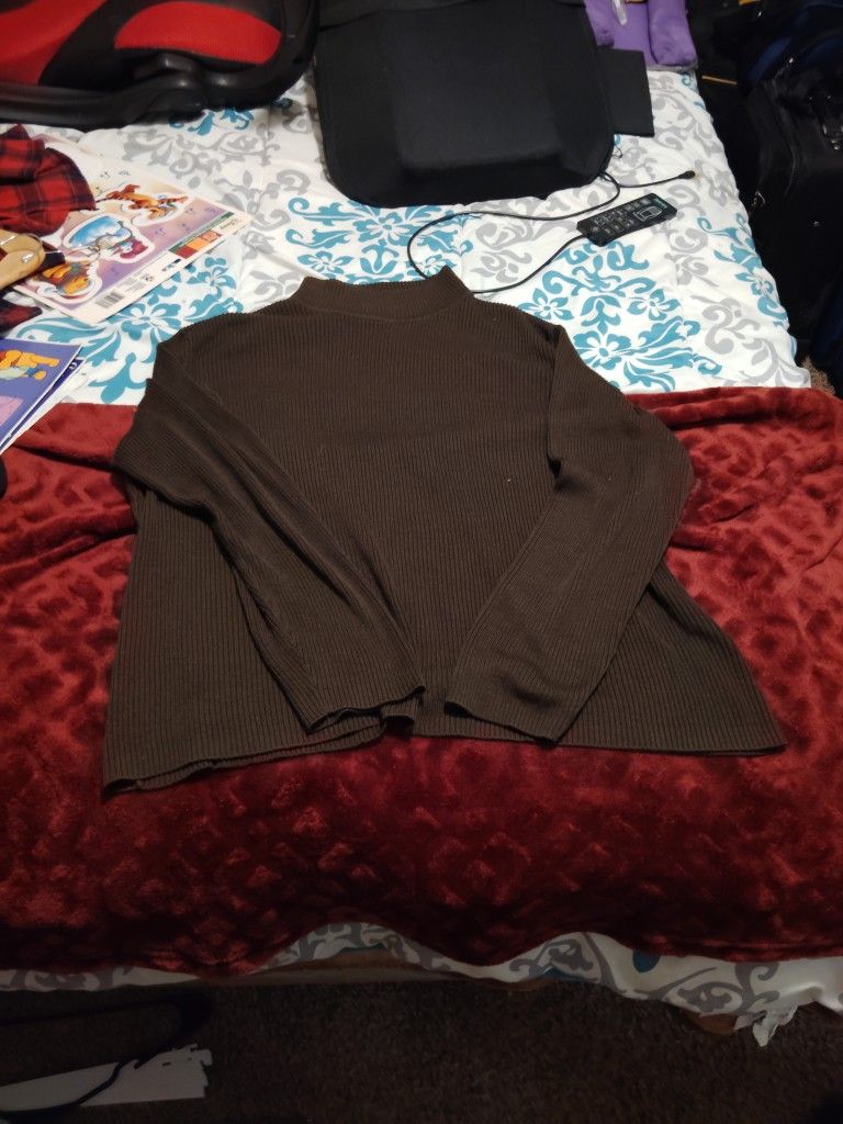 Brown Long Sleeve Croft & Borrow 3x Woman's Sweater
