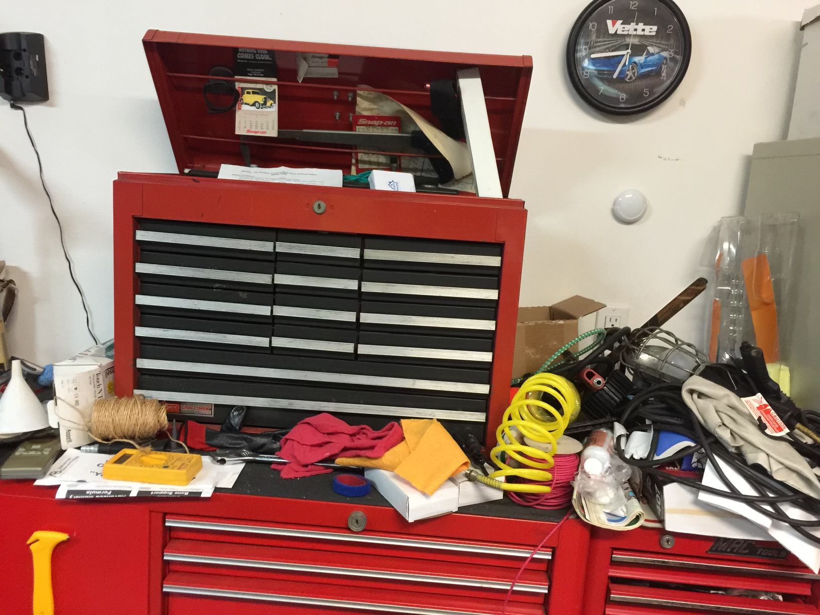 MAC TOOL BOX SNAP ON (NO TOOLS INCLUDED)