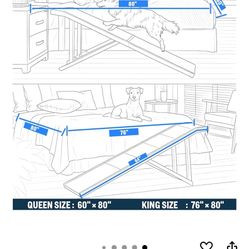 Heavy Duty Dog Ramp. Collapsible.