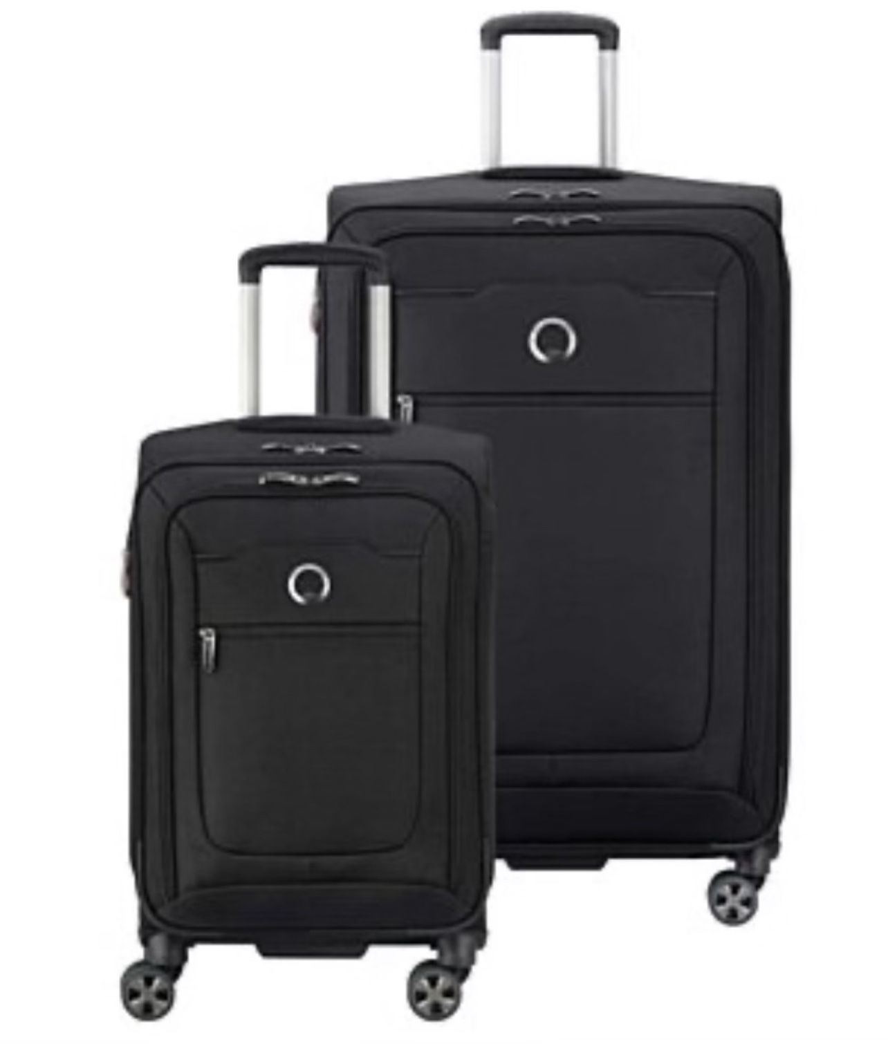 Delsey Paris 2-Piece Softside Spinner Luggage Set