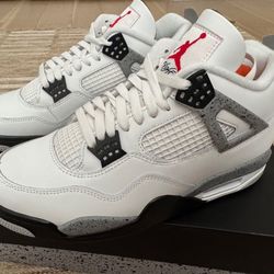 (Brand New/DS) Jordan 4 White Cement // Size 7.5