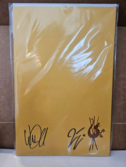 SIKTC SKETCH YELLOW x2 SIGNED