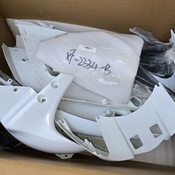 White ABS Fairings Full Kit for Yamaha YZF1000 R1 1(contact info removed) Bodywork Plastics