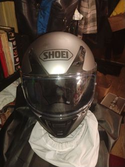 Shoei RF-SR Motorcycle Helmet with Freed Conn Communication System. New!! Size Medium