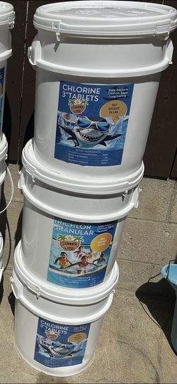 50 Lbs Chlorine tabs Or Pool Shock
