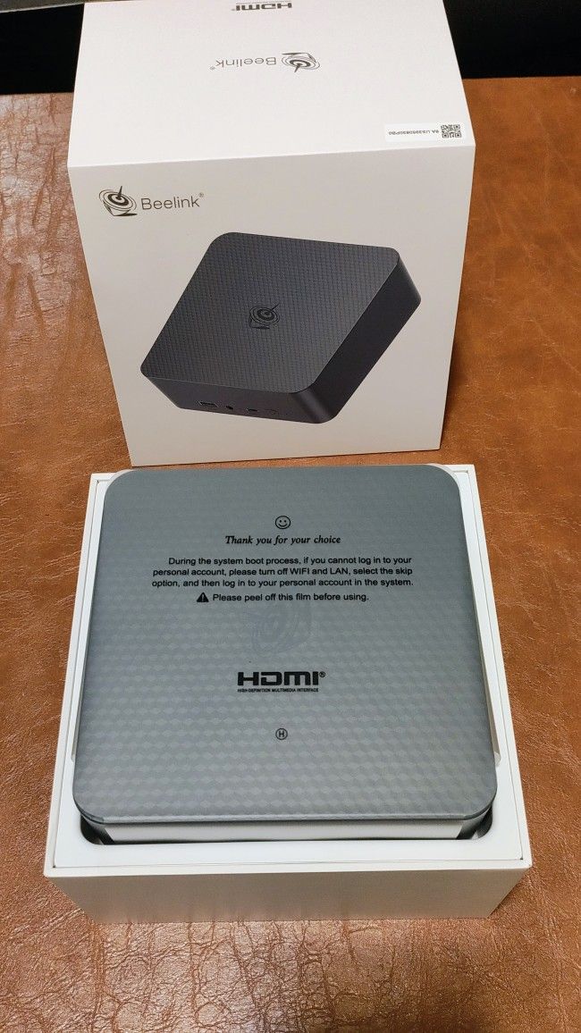 BeeLink EQR5 AMD Ryzen 5 5650U Mini PC