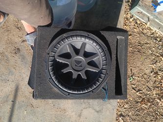 12 " kicker blue stitch