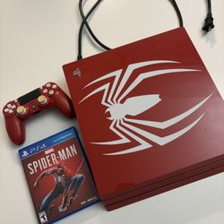Ps4 Pro 1 TB Spider Man