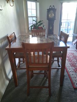 Tall Dining Room Set