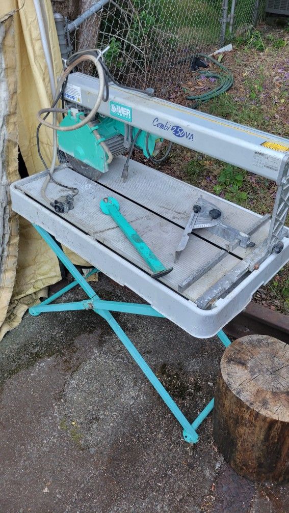 Imer Combi 250 Wet Tile Saw