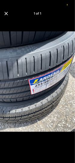 New tires 255/50/20 Landsail tires $130 each tire plus tax