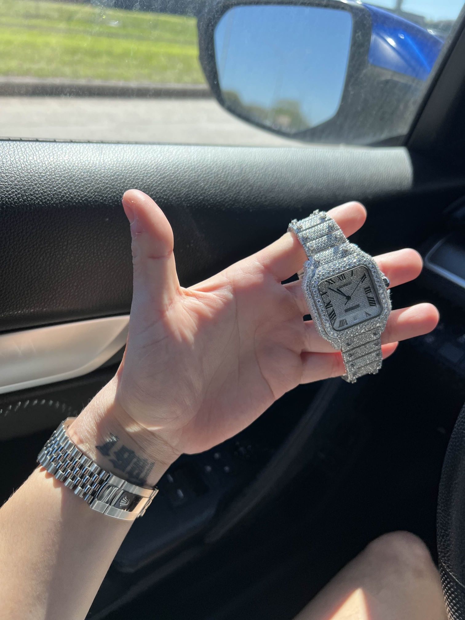 VVS Moissanite Watch