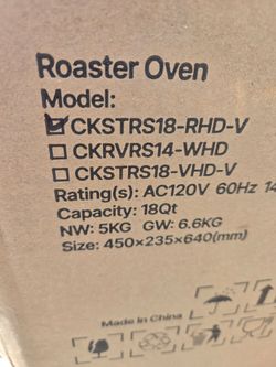 Oven roaster