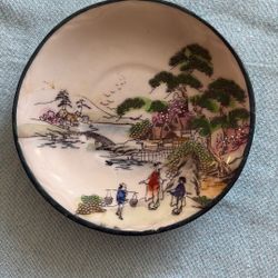 Vintage Japanese porcelain dish