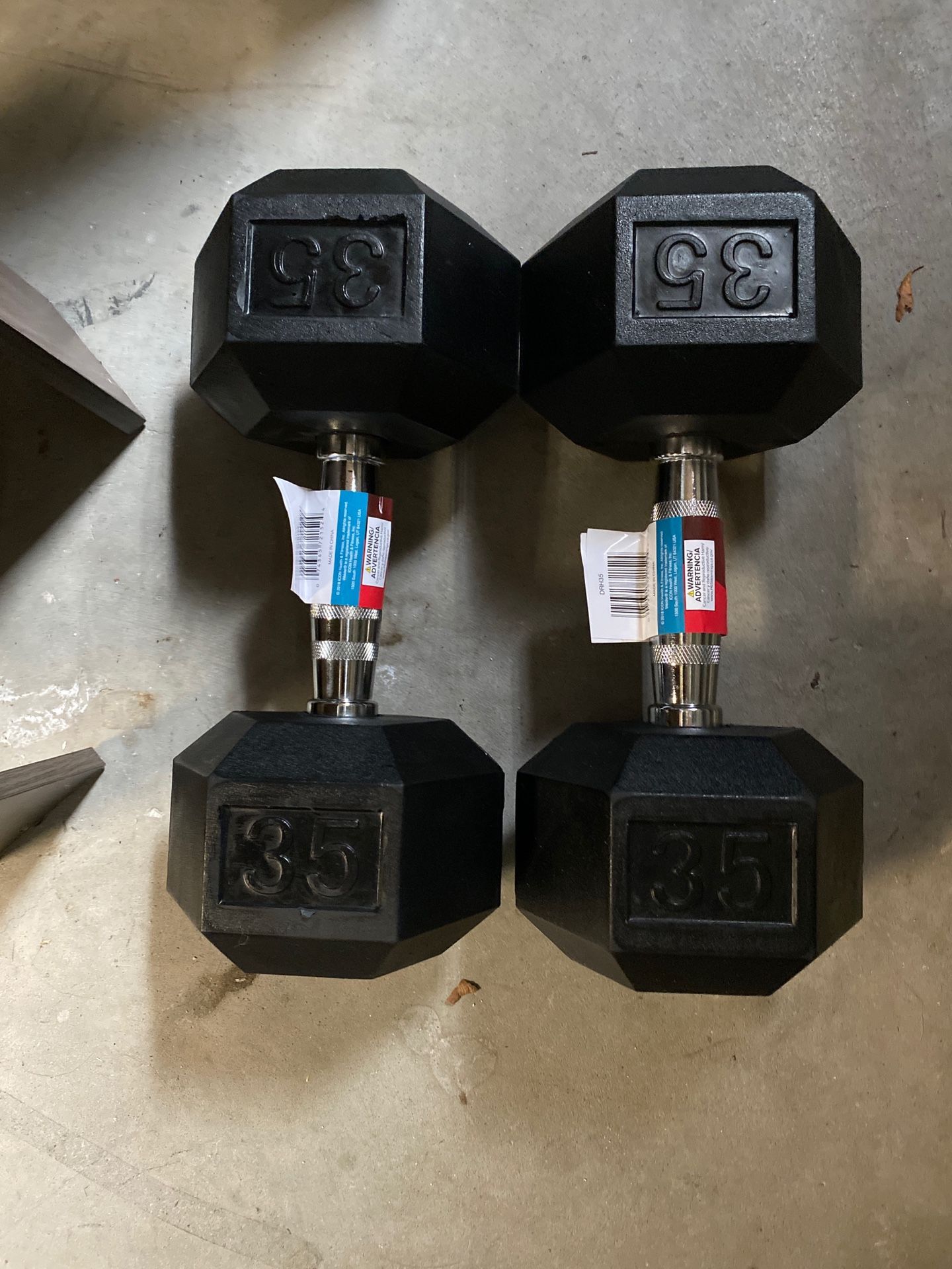 35 lb Dumbbell Set