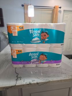 Angel soft toilet paper 16=64 $10 each