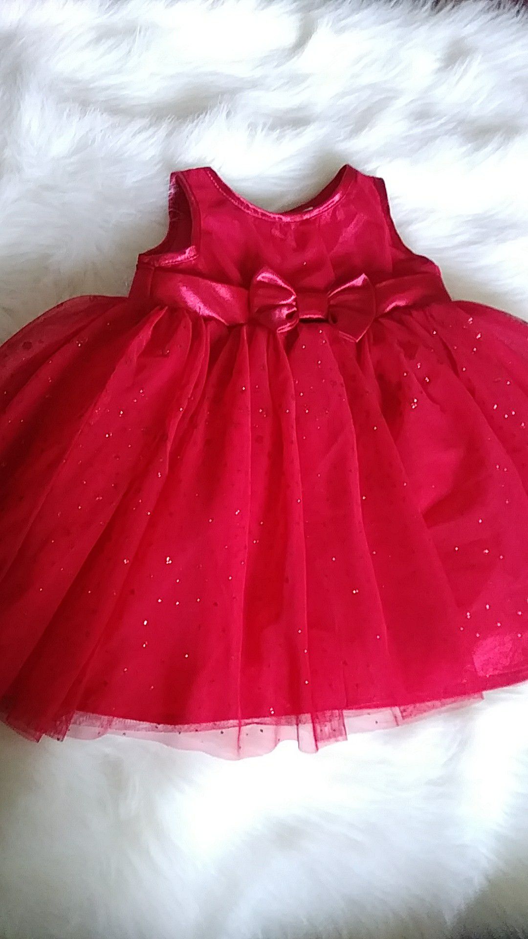 Baby girl red dress