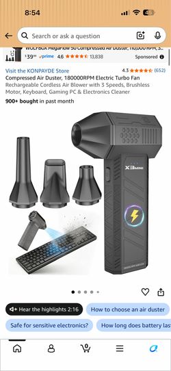 Compressed Air Duster