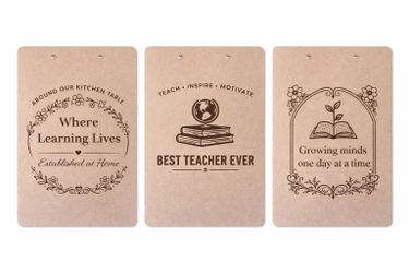Teacher appreciation month clipboards