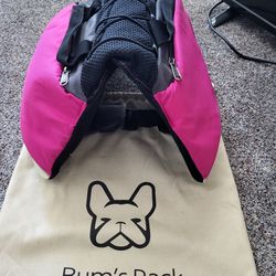 NEW Bum's Pack Dog Backpack Sz M