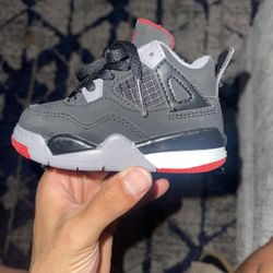 Air Jordan 4 “Bred” Toddler