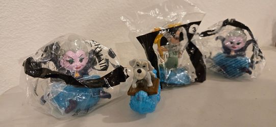 Disney The Little Mermaid McDonald's Toy Lot – Sealed & Open Figures Bundle