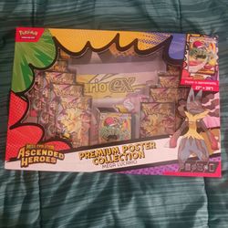 Ascended heroes lucario poster box