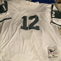 N.Y. Jets Mens Jersey Size  XL  (Joe Namath) 