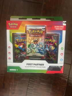 pokemon first partner illustration collection