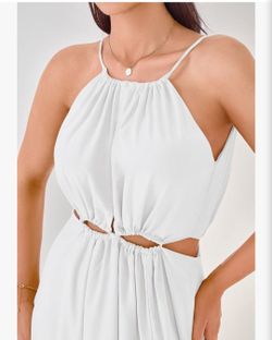 BTFBM Women's Halter Boho Summer dress size small